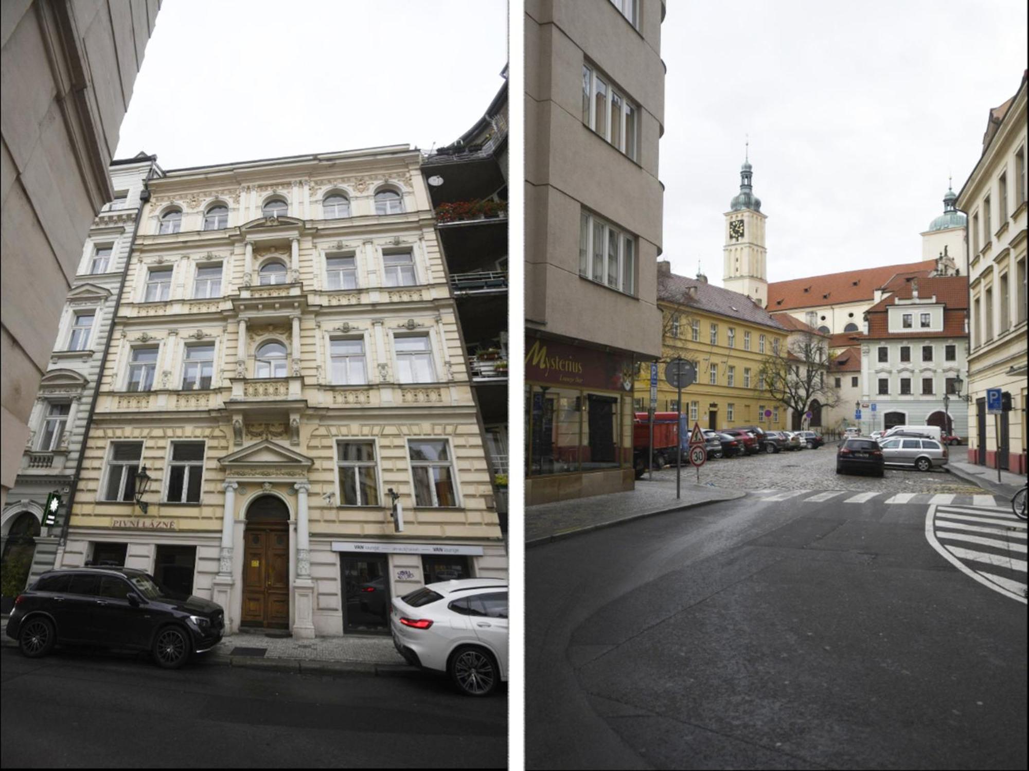 Moonlight Apartments Old Town Prag Exteriör bild